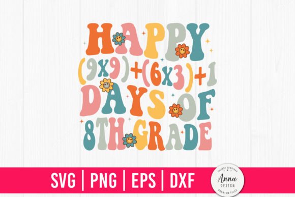 Happy 100 Days of 8th Grade Graphics