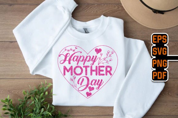 Happy Mother Day Quote Design PNG