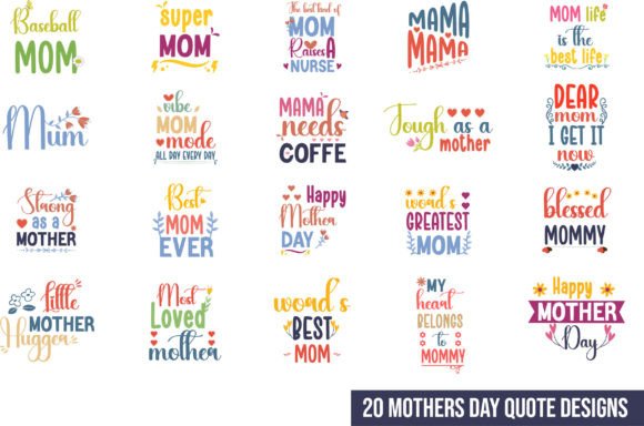 Interesting Colorful Mother's Day Quotes