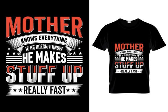 Mother T Shirt Design Motivational Quote Graphics