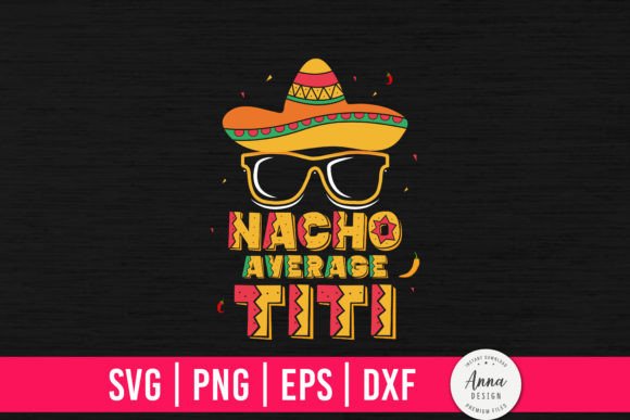 Nacho Average Titi: Graphics for Print Templates