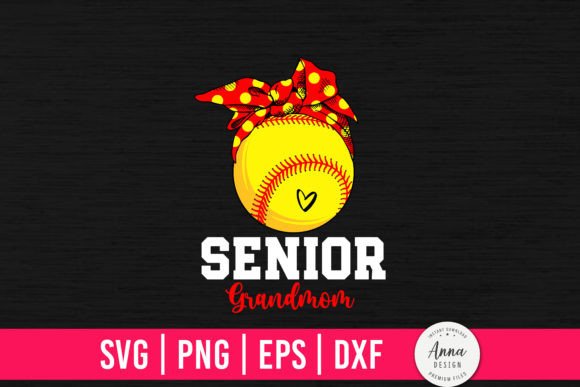 Senior Grandmom Class of 2024 Graphics and Print Templates