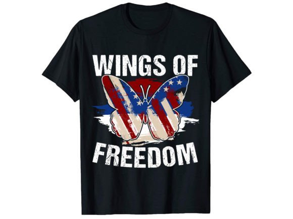 Wings of Freedom 4th of July Graphics